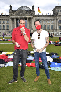 Demostratioin der Kultur-und Veranstaltungsbranche in Berlin