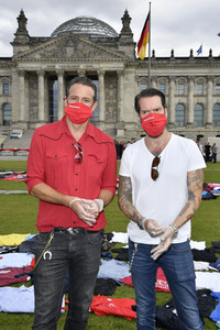 Demostratioin der Kultur-und Veranstaltungsbranche in Berlin