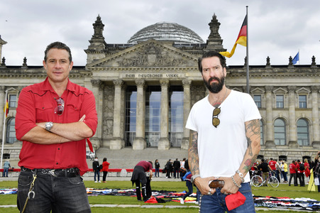 Demostratioin der Kultur-und Veranstaltungsbranche in Berlin