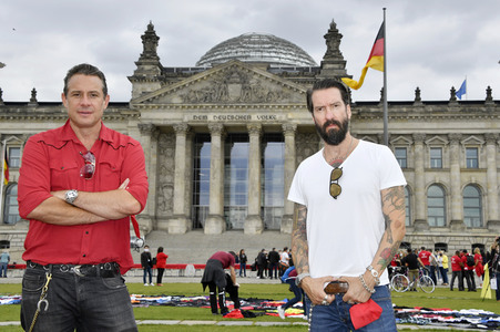 Demostratioin der Kultur-und Veranstaltungsbranche in Berlin