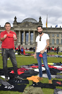 Demostratioin der Kultur-und Veranstaltungsbranche in Berlin