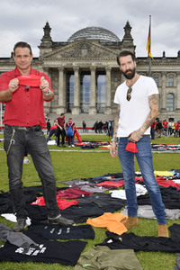 Demostratioin der Kultur-und Veranstaltungsbranche in Berlin