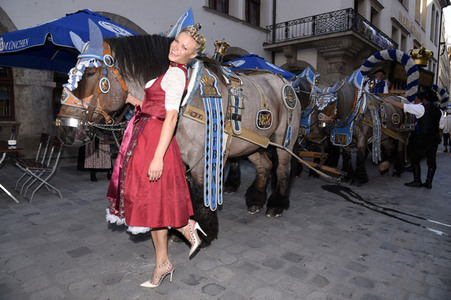 Vorstellung der Playboy Wiesn-Playmate 2020 in München