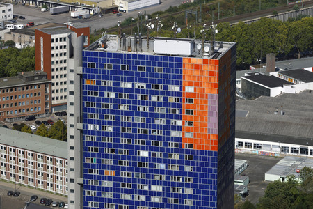 Blick vom Fernsehturm Colonius in Köln