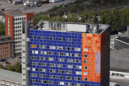 Blick vom Fernsehturm Colonius in Köln