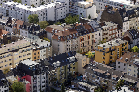 Blick vom Fernsehturm Colonius in Köln