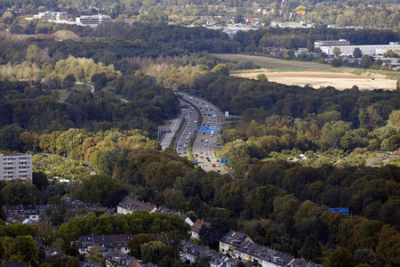 Blick vom Fernsehturm Colonius in Köln