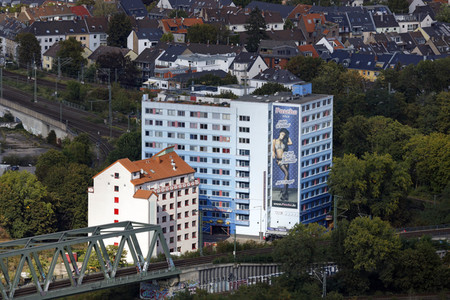 Blick vom Fernsehturm Colonius in Köln