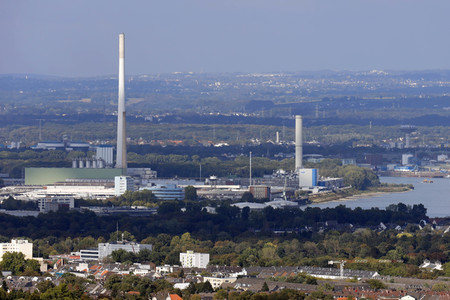 Blick vom Fernsehturm Colonius in Köln