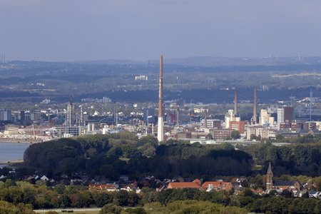 Blick vom Fernsehturm Colonius in Köln