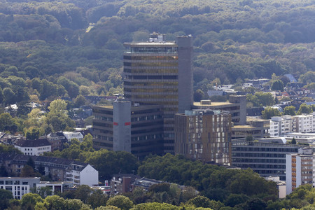 Blick vom Fernsehturm Colonius in Köln