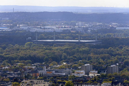 Blick vom Fernsehturm Colonius in Köln