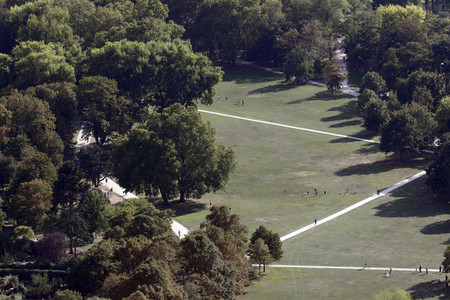 Blick vom Fernsehturm Colonius in Köln