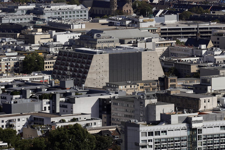 Blick vom Fernsehturm Colonius in Köln