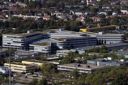 Blick vom Fernsehturm Colonius in Köln