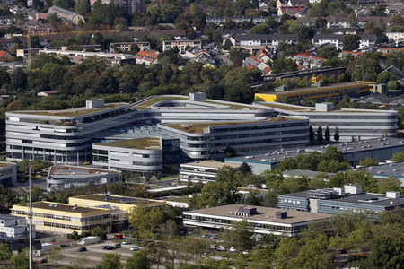 Blick vom Fernsehturm Colonius in Köln