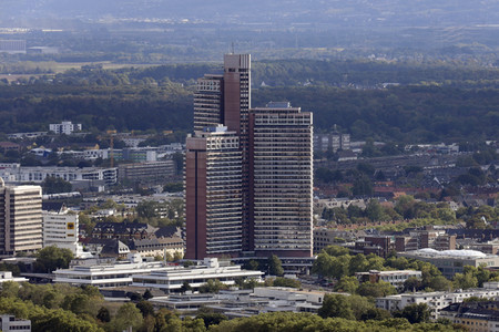 Blick vom Fernsehturm Colonius in Köln