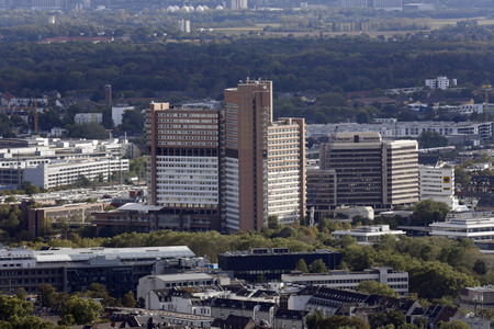 Blick vom Fernsehturm Colonius in Köln