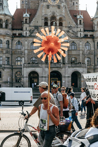 Demonstration gegen Corona-Regeln in Hannover