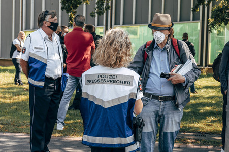Demonstration gegen Corona-Regeln in Hannover