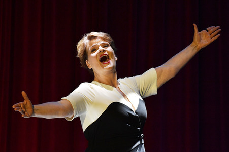 Fotoprobe 'Gayle Tufts - Wieder da!' in Berlin