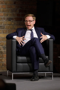 Markus Gabriel und Hendrik Streeck auf der phil.cologne 2020 in Köln