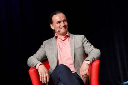 Michael Rüsenberg und Georg W. Bertram auf der phil.cologne 2020 in Köln