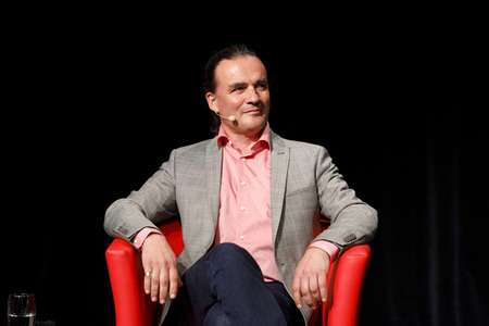 Michael Rüsenberg und Georg W. Bertram auf der phil.cologne 2020 in Köln