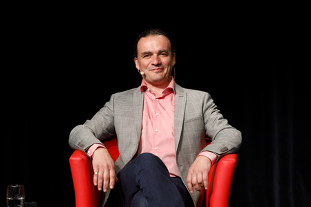 Michael Rüsenberg und Georg W. Bertram auf der phil.cologne 2020 in Köln