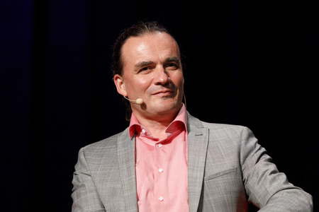 Michael Rüsenberg und Georg W. Bertram auf der phil.cologne 2020 in Köln