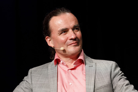 Michael Rüsenberg und Georg W. Bertram auf der phil.cologne 2020 in Köln