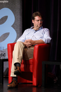 Elisabeth Wehling und Bernd Stegemann auf der phil.cologne 2020 in Köln