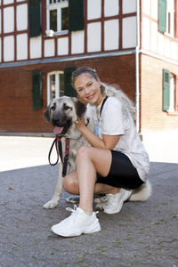 Cheyenne Pahde im Dellbrücker Tierheim in Köln