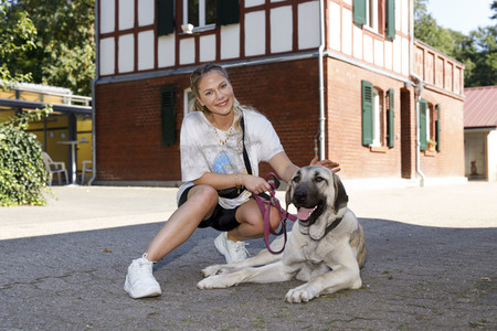 Cheyenne Pahde im Dellbrücker Tierheim in Köln