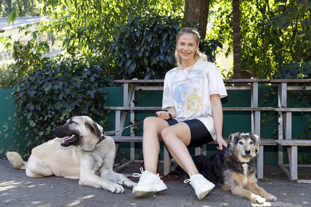 Cheyenne Pahde im Dellbrücker Tierheim in Köln