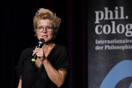 Peter Sloterdijk auf der phil.cologne 2020 in Köln