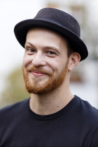 Pressetermin mit Sharon Berlinghoff und Patrick Müller in der Emmaus Gemeinschaft Köln