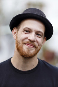 Pressetermin mit Sharon Berlinghoff und Patrick Müller in der Emmaus Gemeinschaft Köln