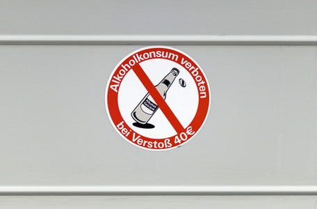 Symbolfoto Alkoholverbot
