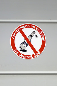 Symbolfoto Alkoholverbot