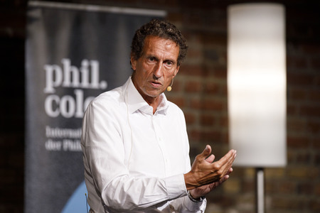 Julian Nida-Rümelin auf der phil.cologne 2020 in Köln