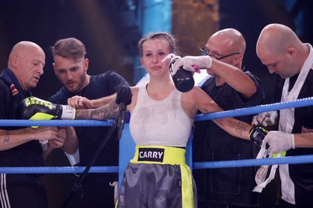 1. Kampfabend 'Das große SAT.1 Promiboxen' in Köln