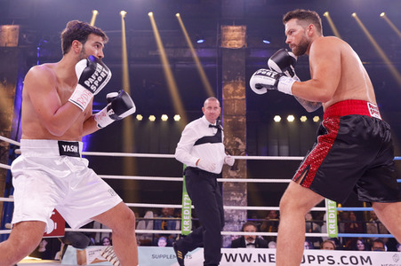 1. Kampfabend 'Das große SAT.1 Promiboxen' in Köln