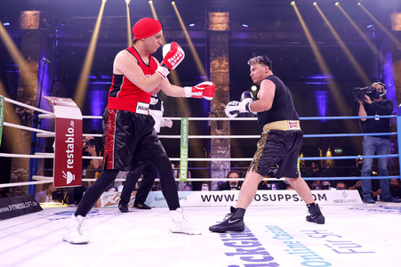 1. Kampfabend 'Das große SAT.1 Promiboxen' in Köln