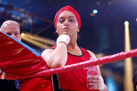 1. Kampfabend 'Das große SAT.1 Promiboxen' in Köln