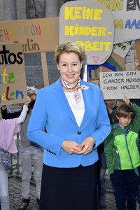 Fototermin anlässlich des Weltkindertags 2020 in Berlin