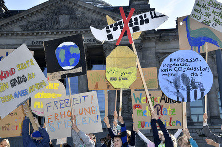 Fototermin anlässlich des Weltkindertags 2020 in Berlin