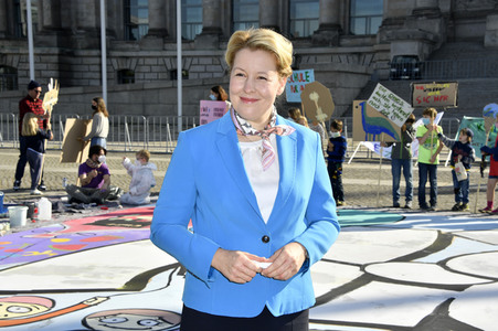 Fototermin anlässlich des Weltkindertags 2020 in Berlin