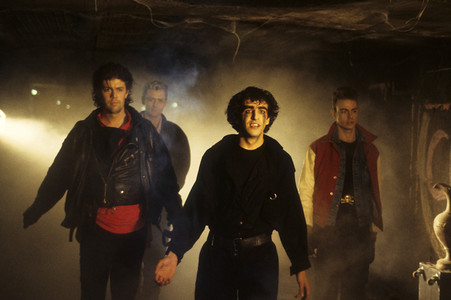 Musikvideo-Dreharbeiten mit Killing Joke in London