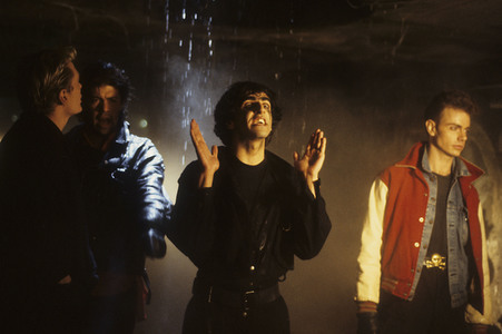 Musikvideo-Dreharbeiten mit Killing Joke in London